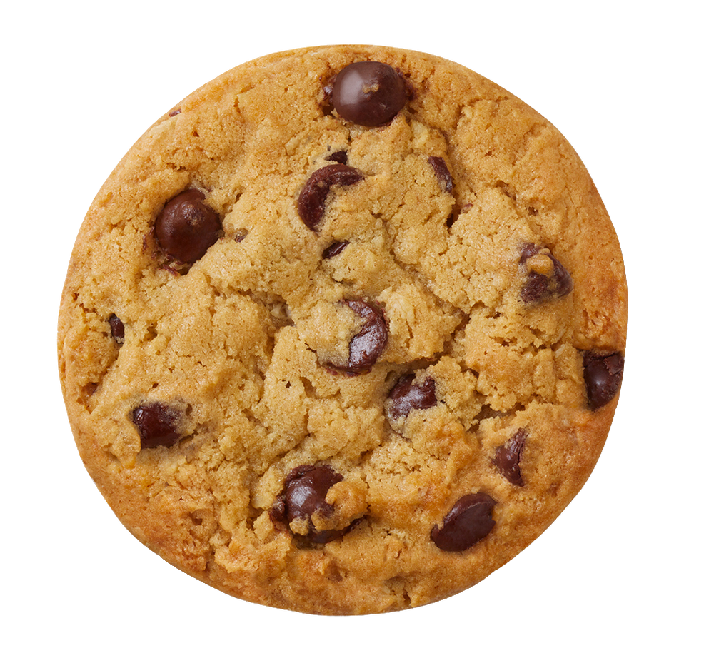 Delicious gourmet chocolate chip cookie